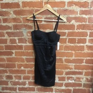 Fleur du Mal - James Lace Cupped Silk Slip (M)